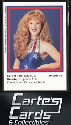 Dana Olds 1994 Sideliners Cheerleaders #P15 New England Patriots