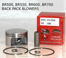 KIT PISTONI 4 MIX ADATTI, STIHL BR700, BR600,BR500 STIHL PART # 4282-030-2005,NUOVO