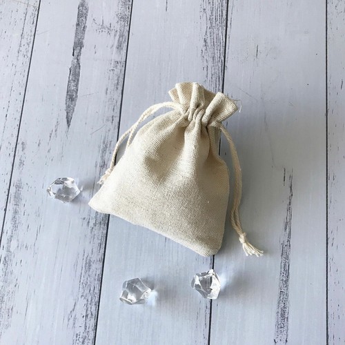 500 Cotton Linen Pouch Bag Handmade Jewelry Product Packing Packaging Bag 15x20 - Picture 5 of 9