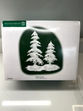 Department 56 Icy Trees Medium Set 2 Village Accessories
