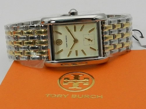Tory Burch Women's The Eleanor Two-Tone Stainless Steel Bracelet Watch 25mm