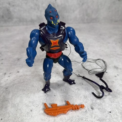 Vintage MOTU Webstor Complete He-Man Masters of the Universe Tight Legs MINTY