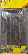 Noch 58420 HO Sandstone Wall 24 x 12.5cm
