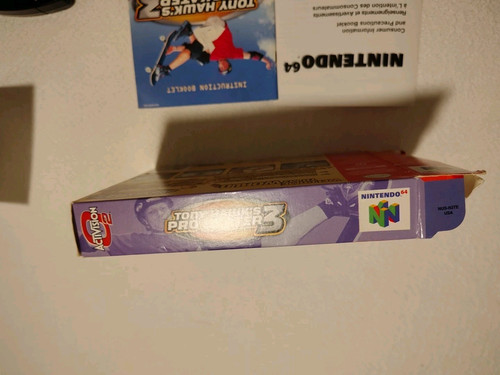 Tony Hawk's Pro Skater 3 (Nintendo 64, 2002) - Complete In Box - rare - Picture 6 of 8