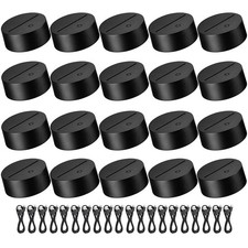 7 Color Display Stand Decorative Light 3D LED Lamp Base Touch Control