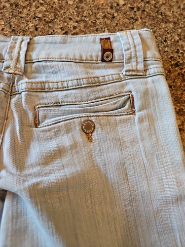 Jeans Zana Di Low Rise donna 7 vintage denim gamba svasata anni 90 mamma retrò - Foto 15 di 18
