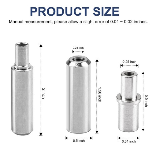 Sandblaster Nozzle Combo Pack for Accessories, Steel Sand Blaster Nozzle Tips... - Picture 2 of 5