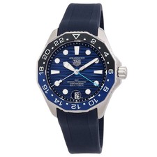 Tag Heuer Aquaracer Automatic Blue Dial Batman Bezel Men's Watch WBP5114.FT6259