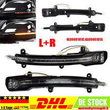 2X LED Außenspiegel Spiegelblinker Lampe Für Audi Q5 09-16 Q7 07-15 4L0949101A
