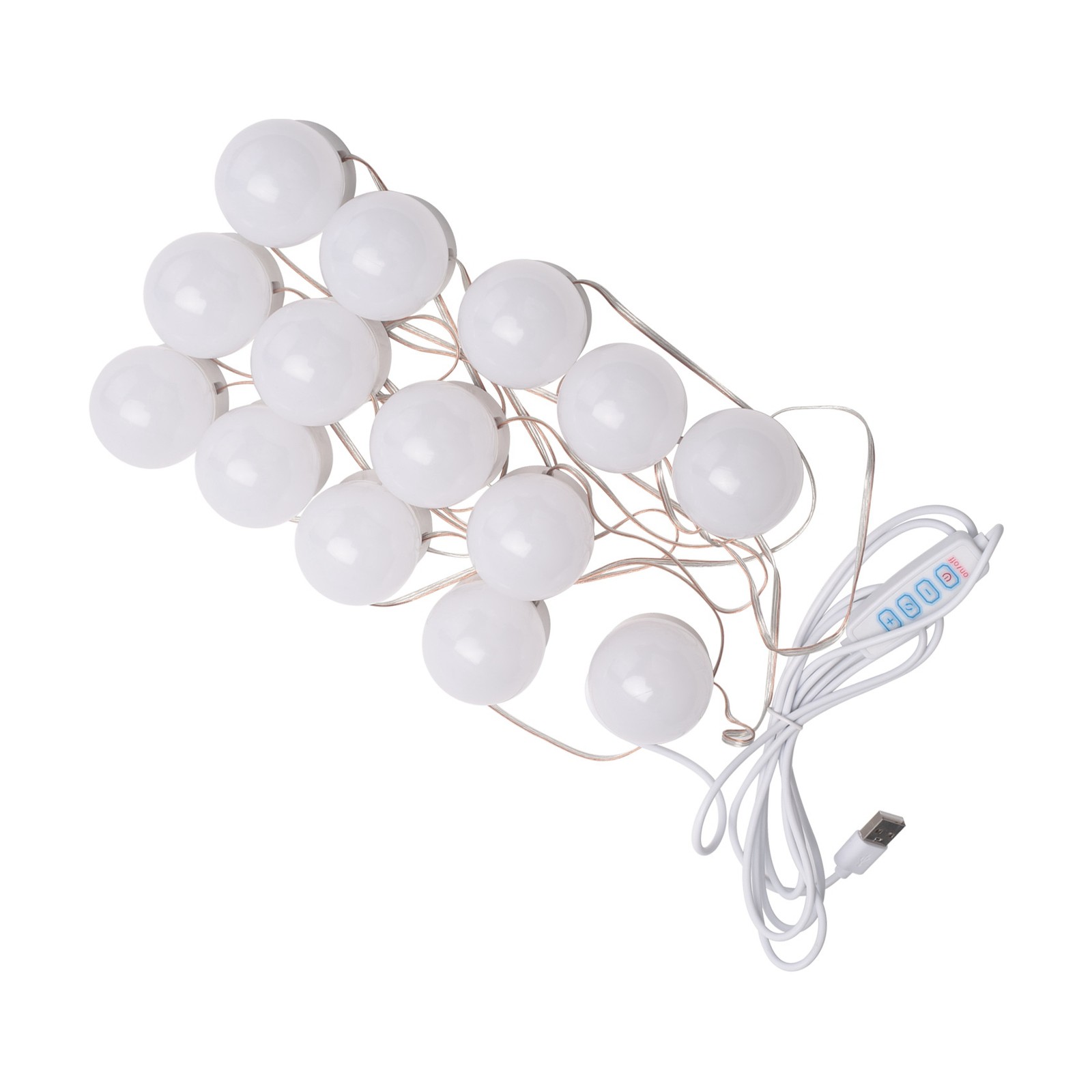 LED Vanity Lights with 14 Dimmable Bulbs,10 Brightness Levels Adjustable2685