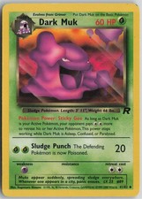 Dark Muk 41/82 Uncommon Team Rocket Pokemon Unlimited Lightly Played on eBay