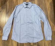 Banana Republic Men  s NonIron Untucked Dress Shirt Button Down Wrinkle Resistant