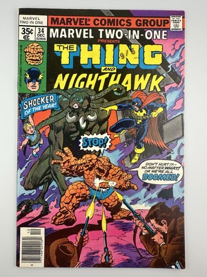 Marvel Two-in-One #34 (Marvel Comics December 1977)