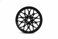W719-sb 19x9.0 5x120 Et35 72.56 Satin Black Set Of 4 Wheels
