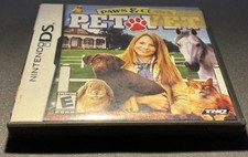 Paws Claws Pet Vet - Nintendo DS CASE MANUAL ONLY J847