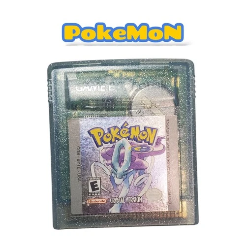 New ListingPokemon Crystal Version Nintendo Game Boy Color Authentic Battery Needs Replaced