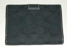 COACH Leatherware Black Wallet / Billfold