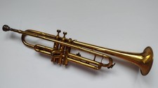 Trompeta de metal de latón Music Master Simpson's Toronto con Vincent Bach 7C