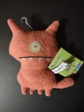 New Ugly Doll Uglydog 2008 Pretty Ugly LLC Pink / Gray Cyclops Plush NWT