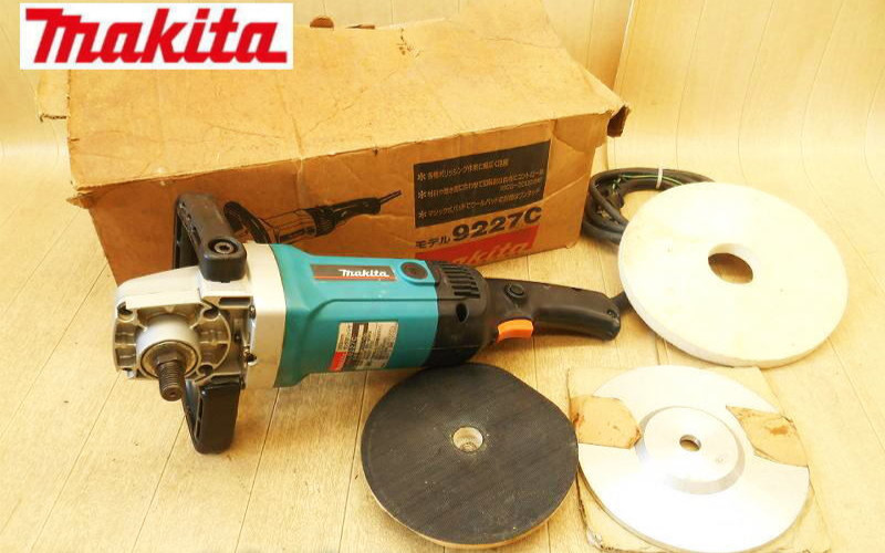 Makita 9227C is a powerful 7-inch electronic polisher/sander