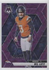2025 Panini Mosaic Purple Scope Prizm Wil Lutz #151 2l4