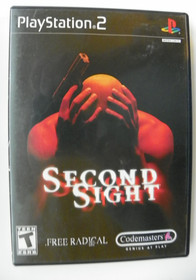 Second Sight Playstation 2, PS2 CIB Complete and TESTED, AUTHENTIC, Near Mint