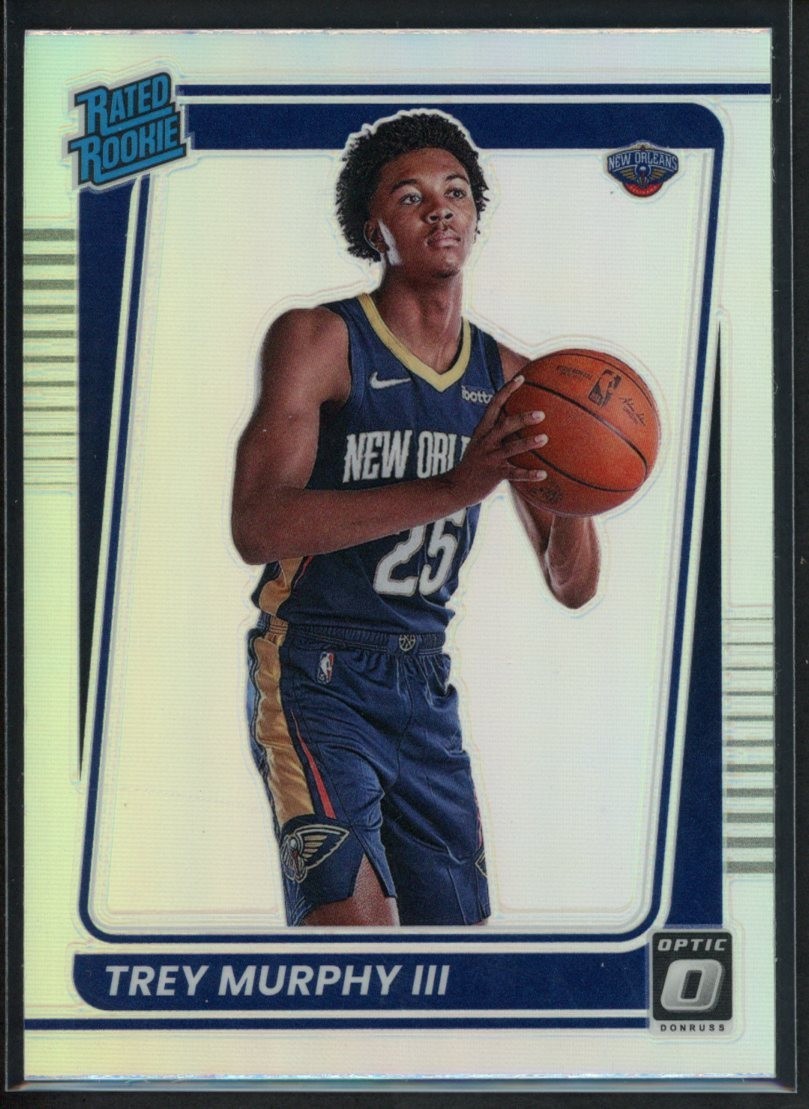 2021-22 Panini Donruss Optic Trey Murphy III #178 Rated Rookie Holo Prizm