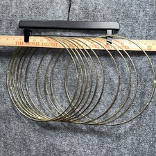 10 Pcs Metal Floral Hoops Wreath 12 Inch Dream Catcher Macrame Rings for Wedding