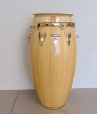 Latin Percussion LP Matador 11-3/4" Wood Conga -Natural/Gold Tone- FREE SHIPPING