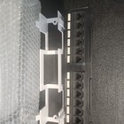 ZoeRax 12-Port Vertical Patch Panel, 89D Bracket and Wallmount Bracket Included