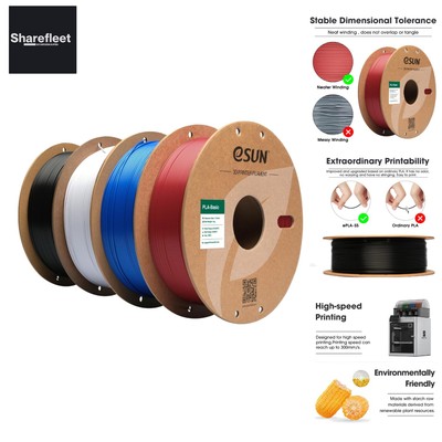 PLA Filament 1.75mm, PLA Basic 3D Drucker Filament Maßgenauigkeit +/- 0.03mm,...