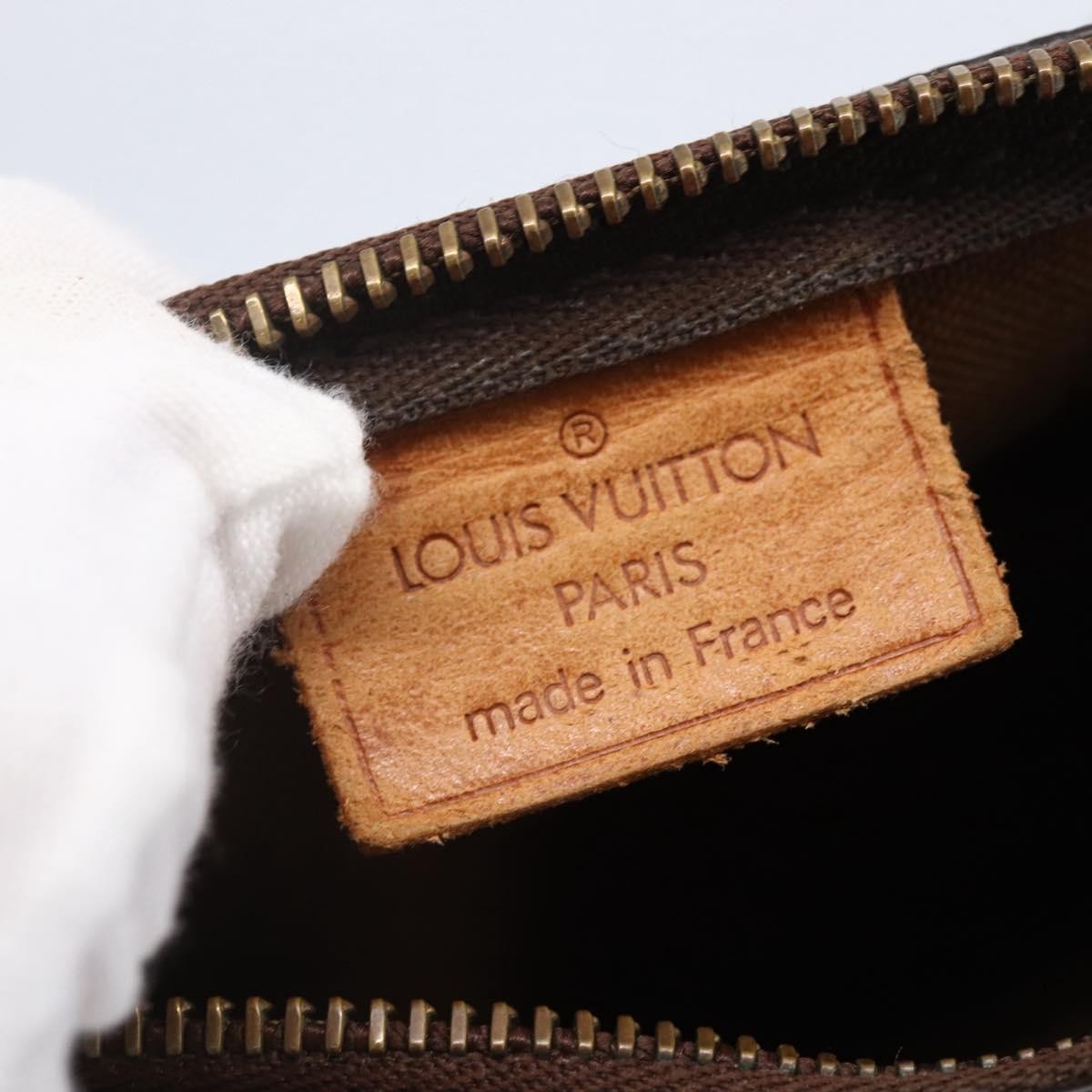 LOUIS VUITTON Monogram Mini Speedy Hand Bag M41534 LV Auth 151165