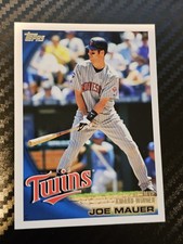 2010 Topps - AL MVP Award Winner Joe Mauer #172 Minnesota Twins 