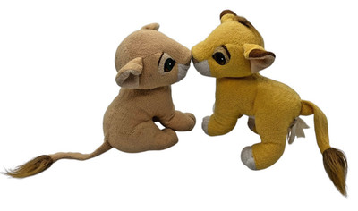 Simba und Nala König der Löwen 1993 Kuscheltier Plüschtier Magnet Küssend