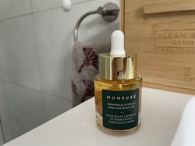 Monpure Shimmer & Hydrate Hair & Body Oil Haar- Und Körperöl 30 ML NEU