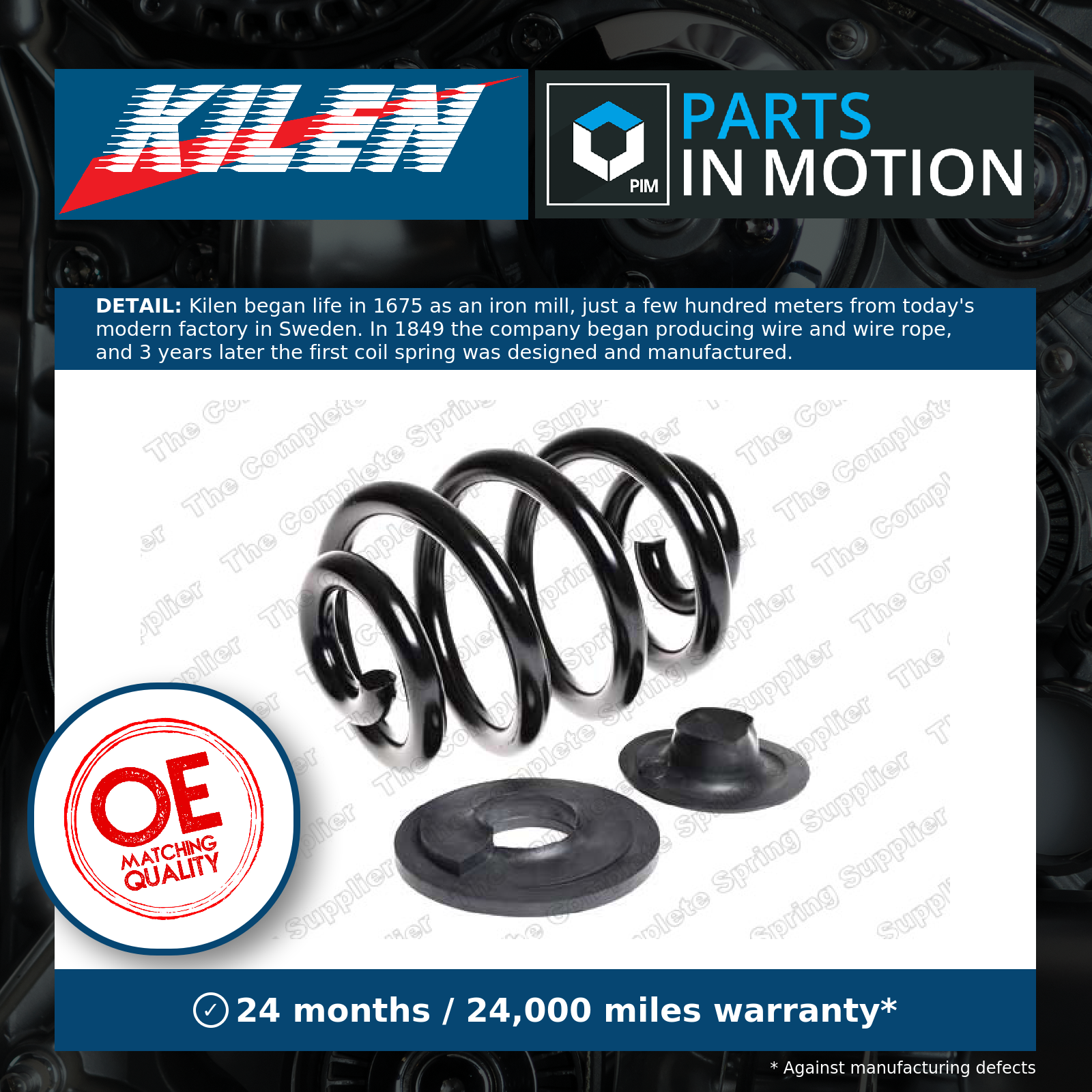 Fits LESJ�FORS 4295019 Coil Spring - Image 12