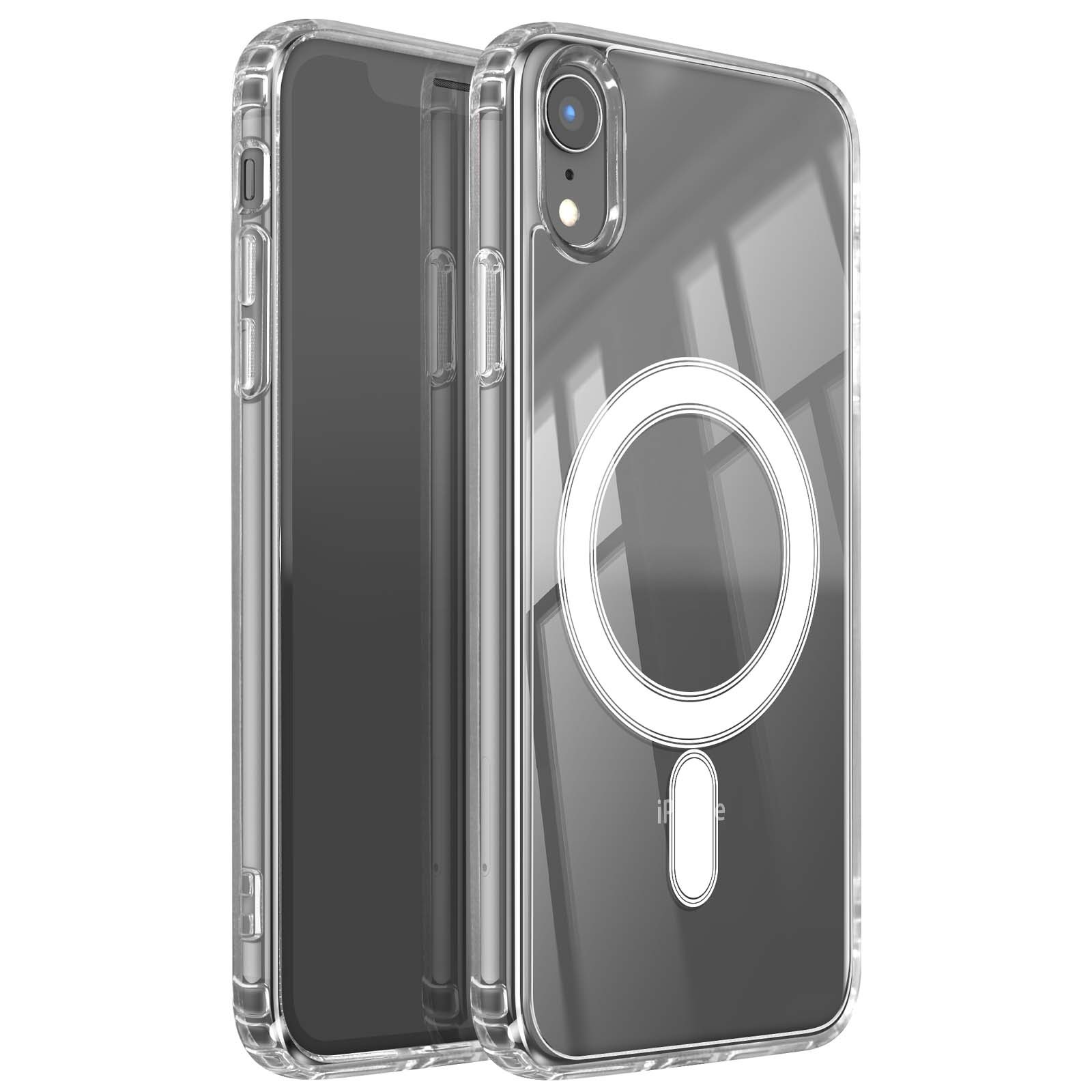 Coque iPhone XR Swissten MagStick pour protéger des chutes sans cacher le design