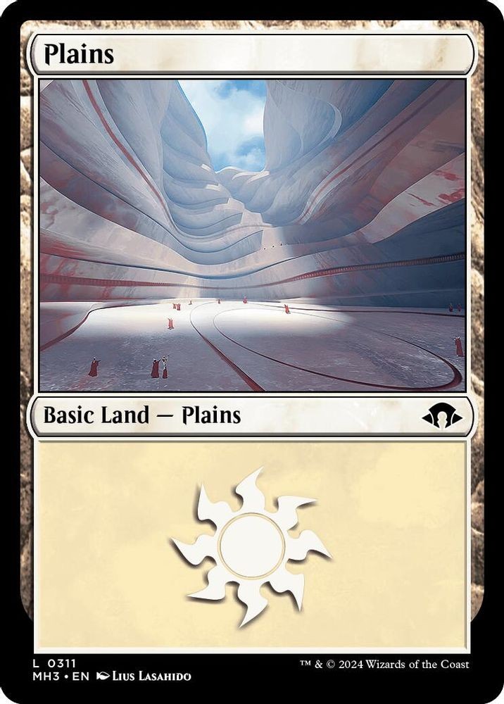 2024 Magic: The Gathering: MH3 - Plains 0311 (#311, Foil, L, Near Mint)