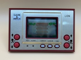 Nintendo Game & Watch LION LN-08 Gold Series NMIB 1981 Near Mint In Box