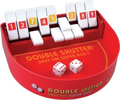 Double Shutter Shut The Box Dice Game, Fun Math and Strategy Family Game by ...