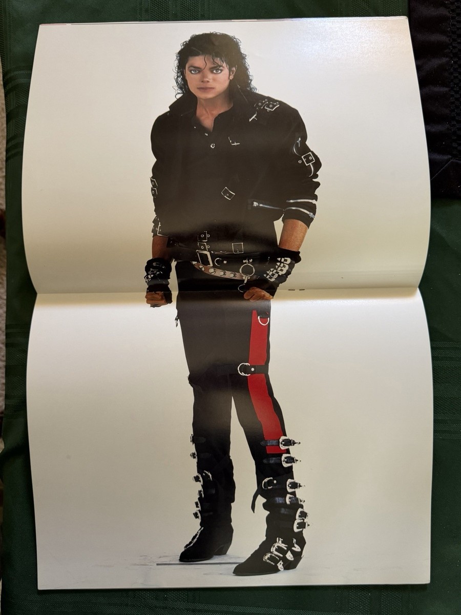 Michael Jackson BAD Japan Tour Program 1987 Original Concert Book