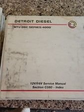 MTU/DDC Serie 4000 Manuale di servizio OEM