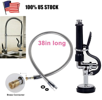 #ad Pre Rinse Spray Valve Kitchen Sink Faucet Commercial Sink Sprayer 38quot; Hose $53.00