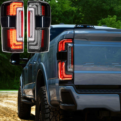 Morimoto XB LED Smoked Taillights for 2023-2026 Ford Super Duty (LF352)