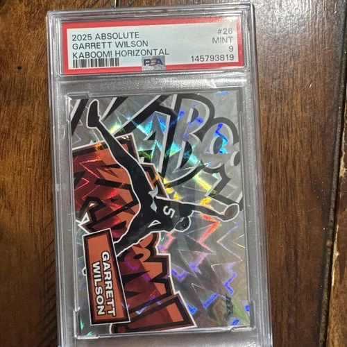 2025 Panini Absolute Garrett Wilson Base (PSA 9)