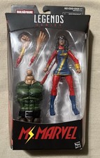 Ms. Marvel Kamala Khan 6  Figure Marvel Legends Series Sandman BAF New