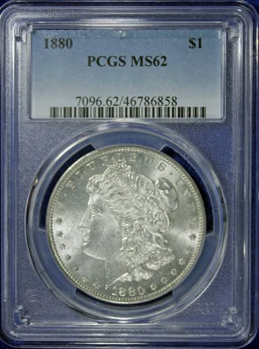 1880 MORGAN DOLLAR PCGS MS62 (2532379)