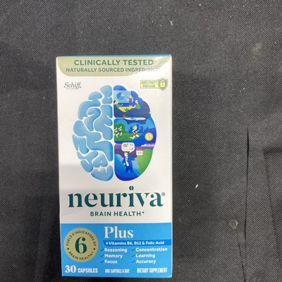 Schiff Neuriva Plus Fast-Acting Brain Performance Capsules - 30 Count
