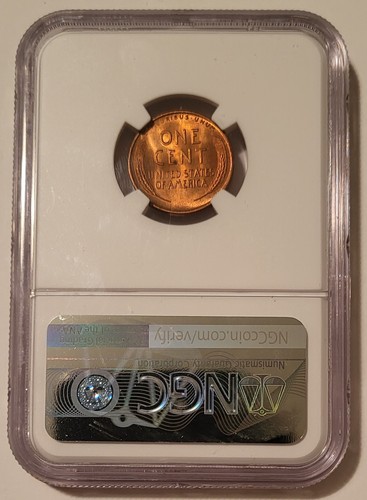 NGC 1947 S Lincoln Wheat Cent MS67 ROT - Bild 2 von 4