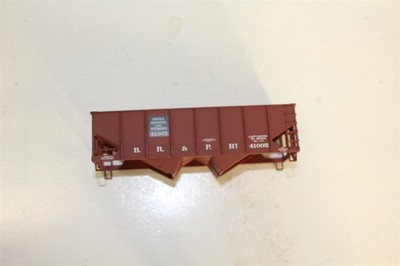 BR&P, Buffao Rochester & Pittsburgh 2 bay hopper by Accurail - O&W Car Shops